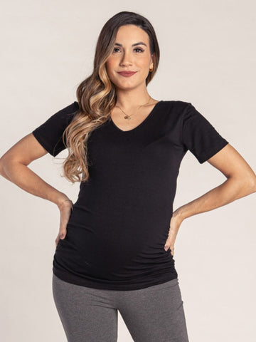 Blusa Isabella Decote V-Blusa-Mammy.b