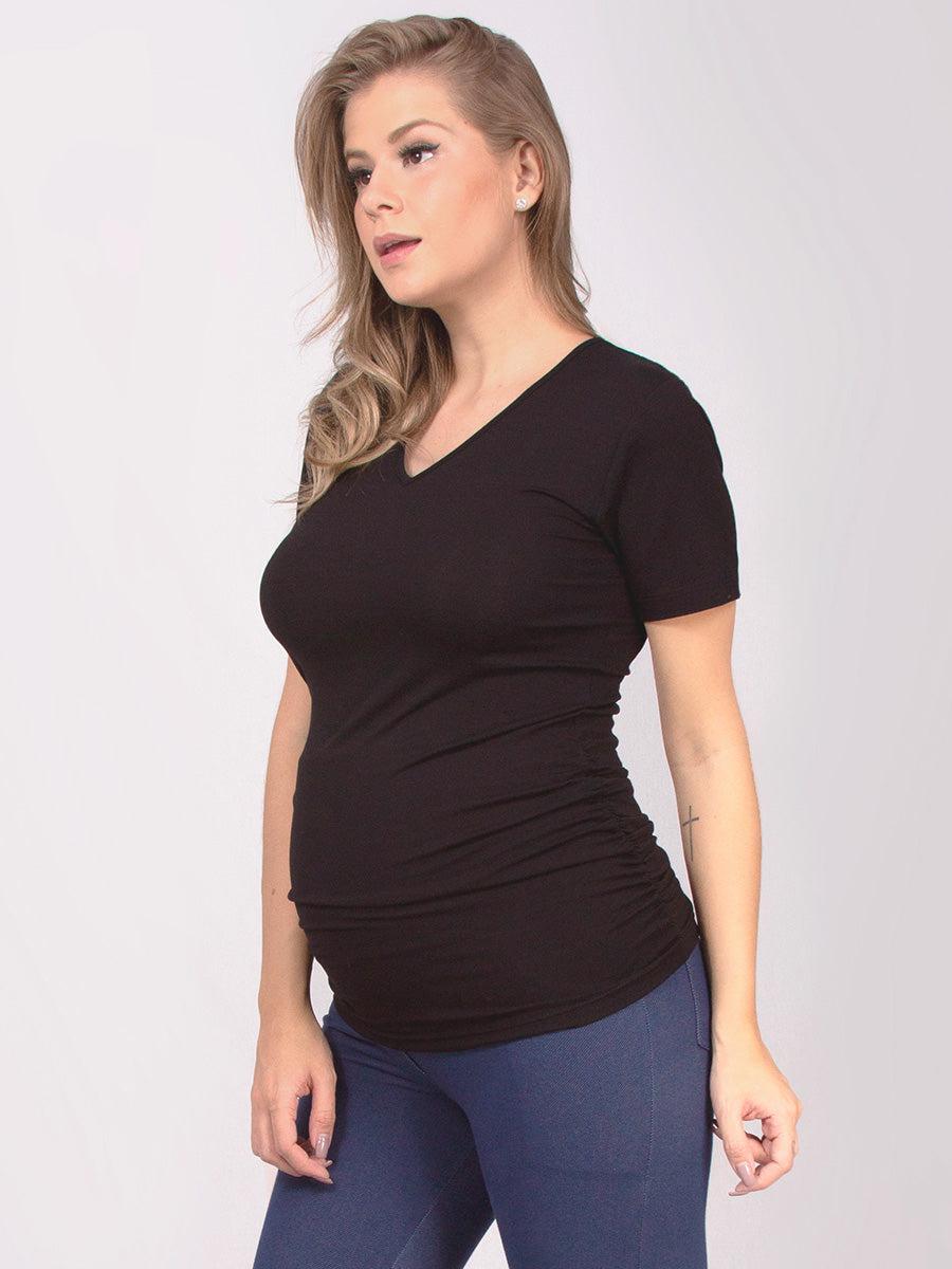 Blusa Isabella Decote V-Blusa-Mammy.b