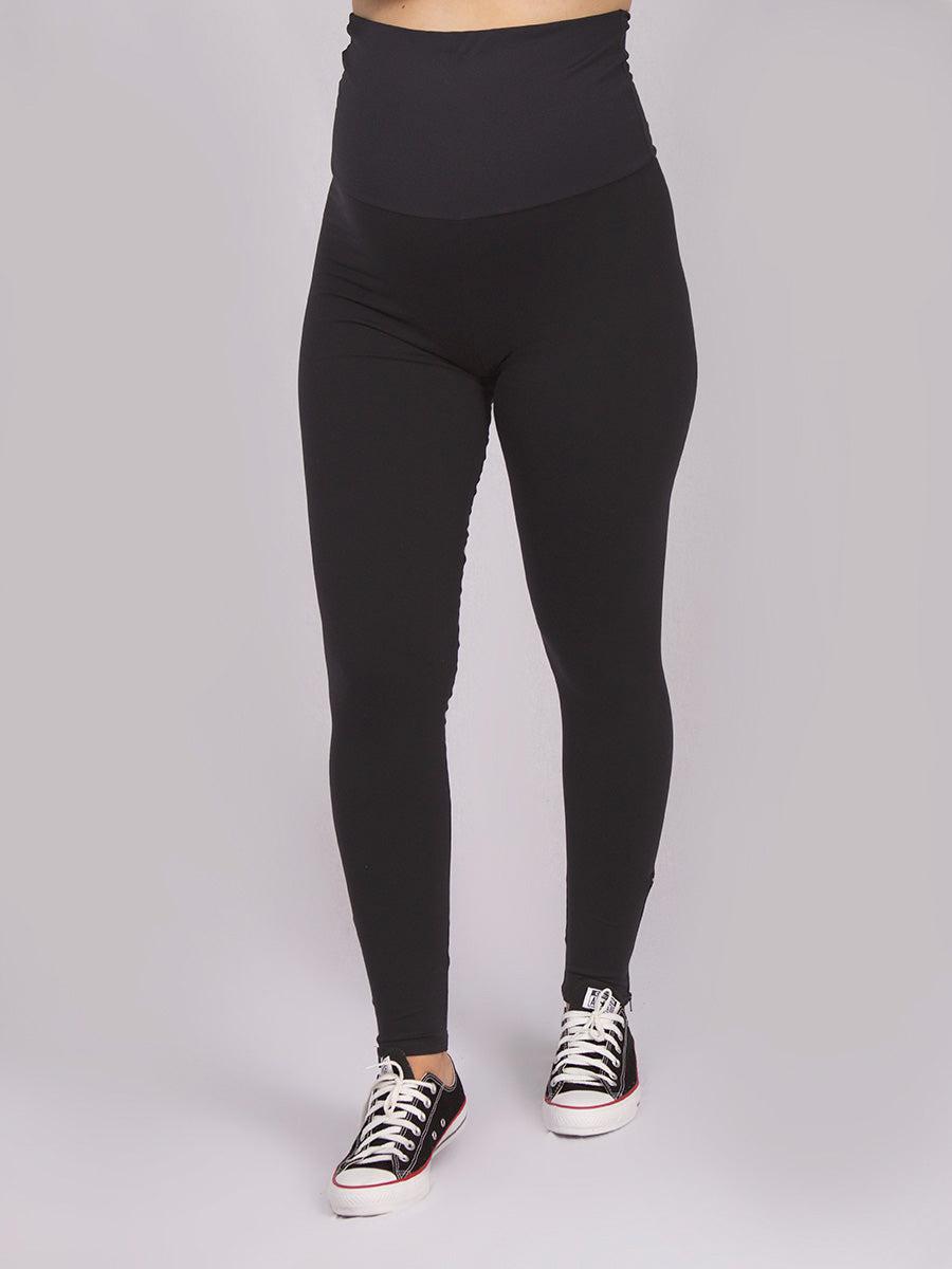 Calça Legging Gestante Suplex com Zíper-Calça-Mammy.b