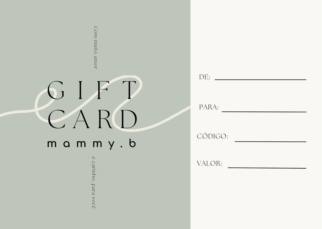 Gift Card Mammy.b-gift card-Mammy.b