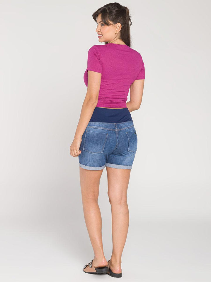 Short Jeans Gestante-Short-Mammy.b